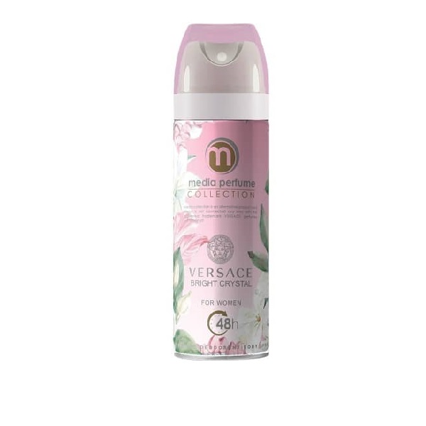 اسپری خوشبو کننده بدن زنانه مدیا مدل  Versace